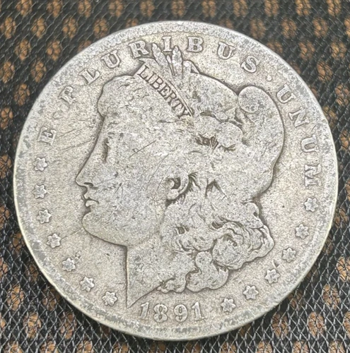 1891-O Morgan Silver Dollar