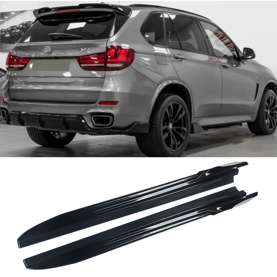 Front Lip Rear Body Kit +Side Skirts Diffuser For 2013-2018 BMW F15 X5 M Sport Foto 4 de 4