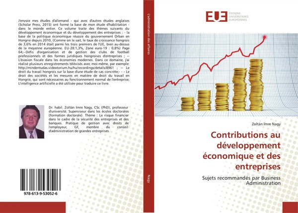 ZoltáN Imre Nagy | Contributions Au DéVeloppement éConomique Et Des Entreprises-image