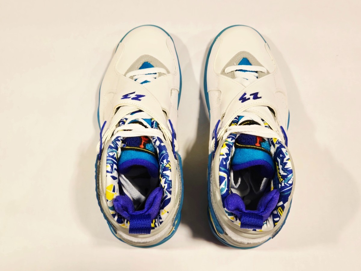 Size 9 - Air Jordan 8 Retro White Aqua W for sale online | eBay