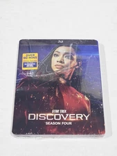 Star Trek Discovery Season 4 Blu-ray Steelbook 4 Disc Set Limited Edition New
