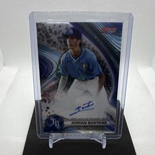 Topps Bowman's Best Best of 2024 Autographs Auto Adrian Santana Rays #B24-AS
