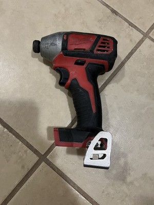 Milwaukee M12 12V Cordless 1/4in Hex Quick-Change Impact Driver, Belt Clip