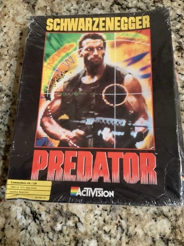 Commodore 64/128 C64/128 Predator Video Game by Activision New Sealed NOS