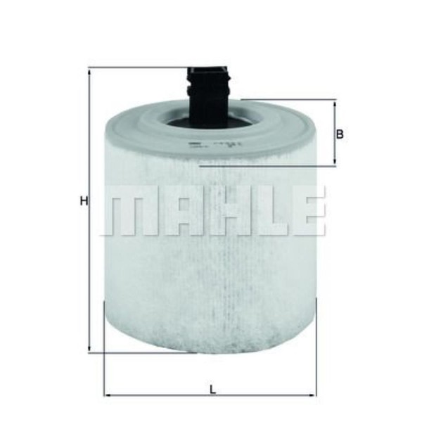 Knecht Luftfilter Filtereinsatz FüR Opel Astra K 1.6 Biturbo LX 3015/16-image