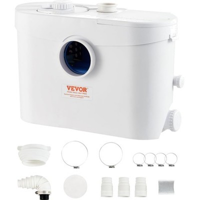 Leistungsstarke 700W Schmutzwasserpumpe für Toilette und Küche mit 3 Anschlüssen