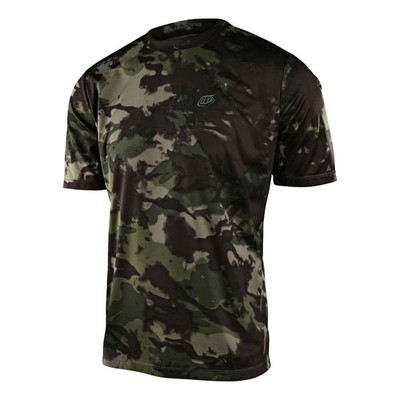 TLD Casual MTB jersey TLD FLOWLINE S/S COVERT with short  Man S - 335608012