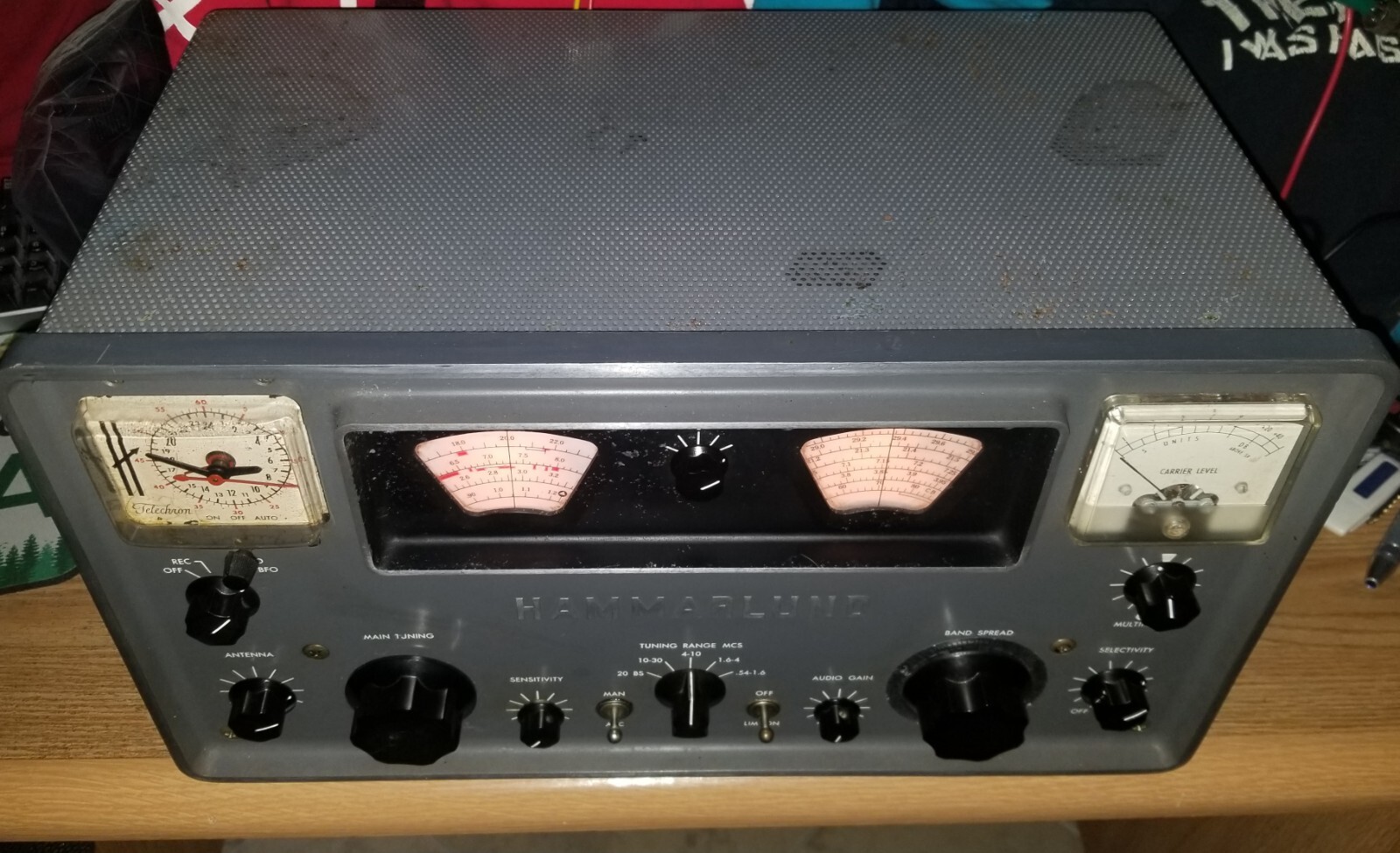 RARE HAMMARLUND HQ-105TR GENERAL COVERAGE RECEIVER / C.B. TRANSMITTER 