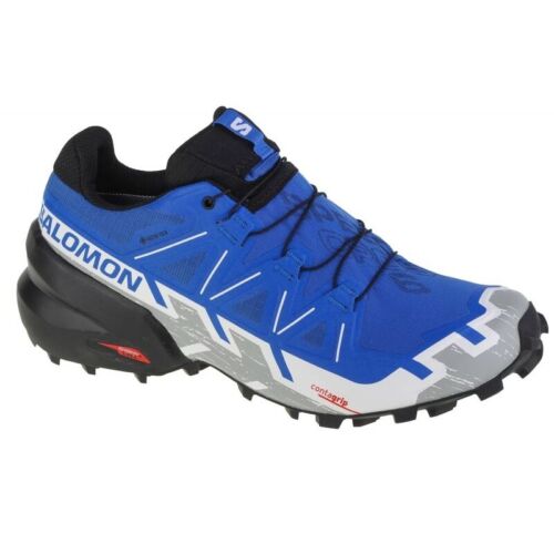 Salomon Speedcross 6 GTX M 417388 Blue Sneakers - Picture 1 of 4