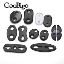 Flat Cord Lock Rope Ends Slider Buckle Shoelace Sportswear Apparel Parts