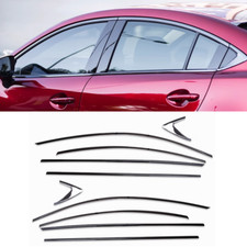 Black Window Strip Moulding Seal Belt Trims Decorfor Mazda 6 Atenza 2018-2022 20 Black Window Strip Moulding Seal Belt Trims Decorfor Mazda 6 Atenza 2018-2022 20
