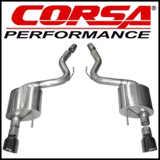 Corsa Sport 3" Axle-Back Exhaust System Kit fit 2015-2017 Ford Mustang GT 5.0L