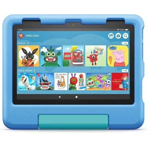 Amazon Fire HD 8 Kids Edition Tablet 32GB(age 3–7)NEW UK latest Model Blue - Image 3 of 3