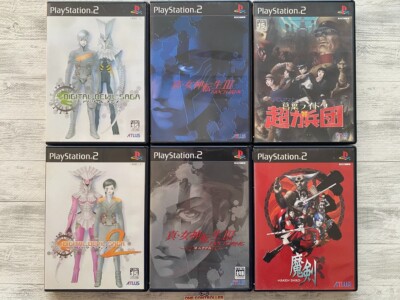 ps2 ザイナイド　ハガキ付 SONY PS2 Digital Devil Saga & Shin Megami Tensei Ⅲ & Devil