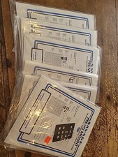 Lot Of 6 Savage Pre-Vu Mount - 20 Openings for 35mm Slides  Transparencies