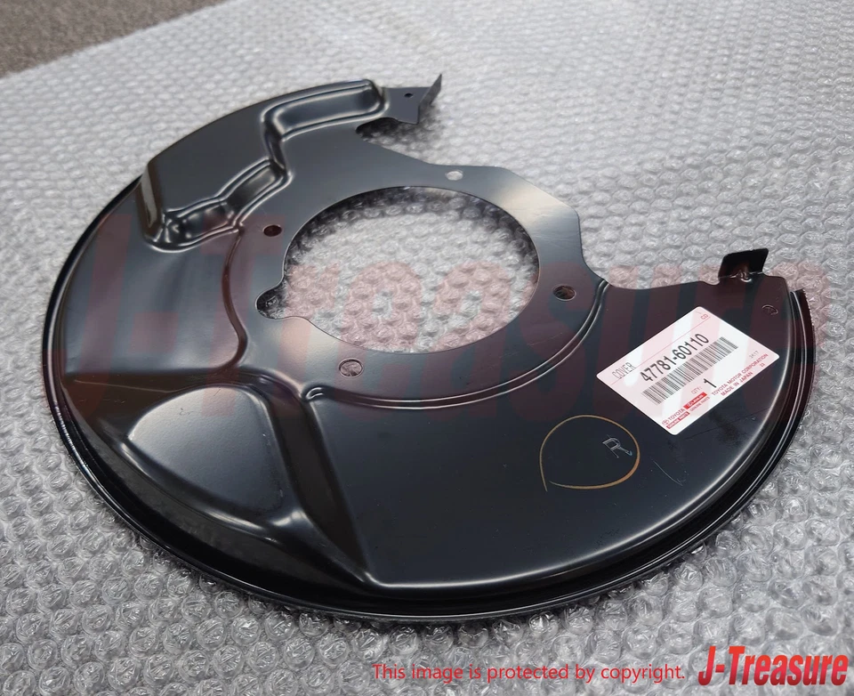 Cubierta antipolvo de freno de disco delantero genuino OEM TOYOTA LAND CRUISER UZJ100 98-07 Foto 4 de 4