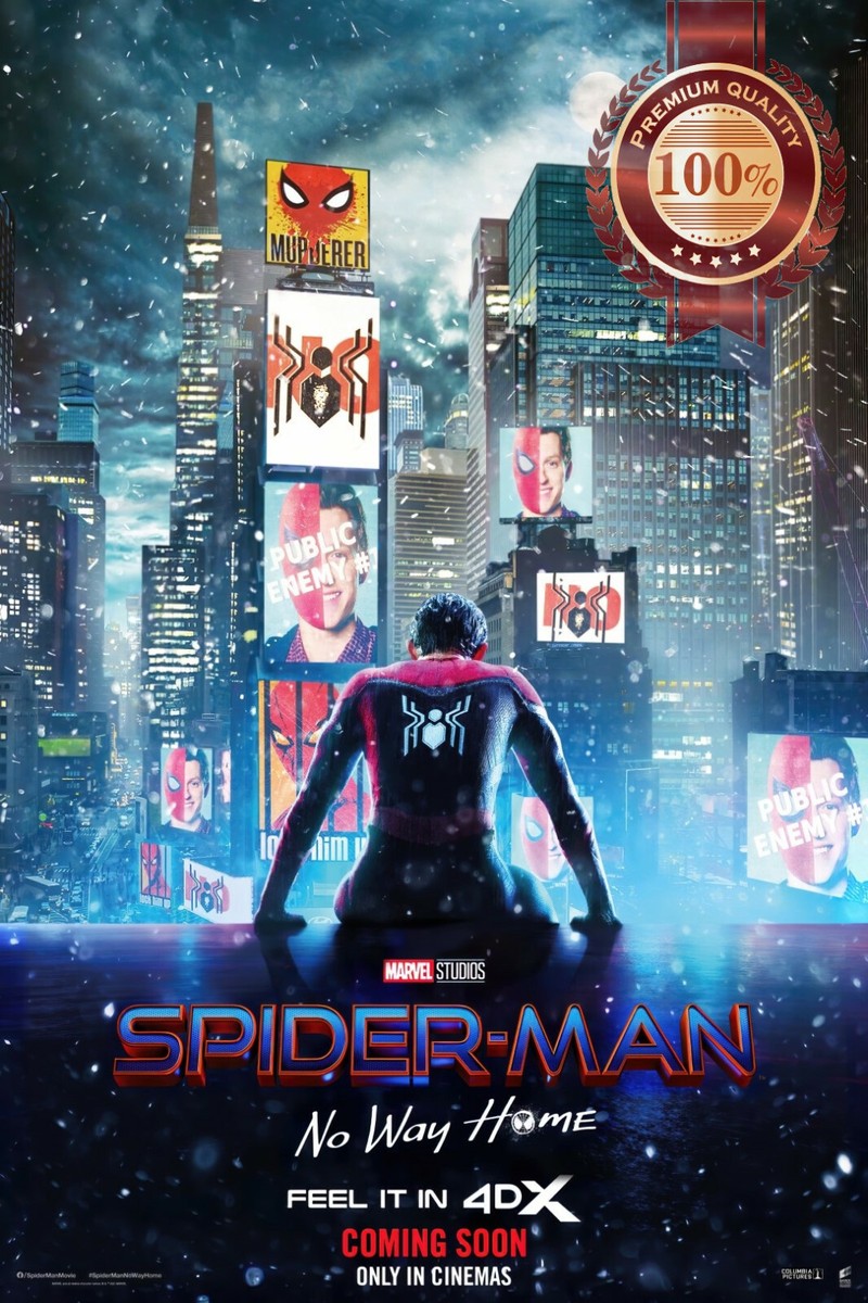 Poster Jordan Spider Man No Way Home Mondo Spider-Man No Way Home