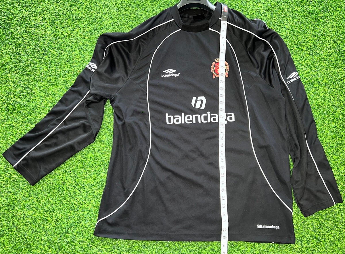 Balenciaga Soccer Jersey Long Sleeve Shirt Size 2. No Stains