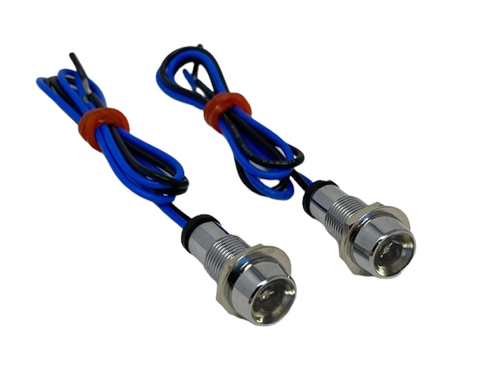 NEW LED Dashboard Light BLUE High Low Beam for Custom and Kit Car - Image 3 of 4