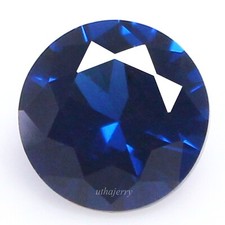Natural Certified Montana Blue Sapphire 5.50 MM Round Unheated Gemstone UT04