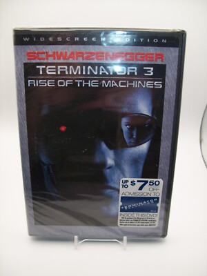 Terminator 3: Rise of the Machines (DVD, 2003 Widescreen) Brand New Factory Seal