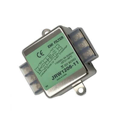 Noise Suppressor Power EMI Filter Termianl Single-Phase Line-Conditioner JIN ...