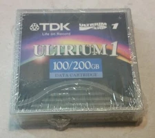 TDK Ultrium LTO 1 100GB/200GB Tape Data Cartridge NEW Sealed