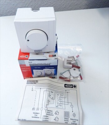Helios Drehzahlsteller BSX Aufputzmontage  240V AC 1A  - unused - in OVP