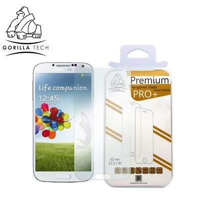 GORILLA TECH - DISPLAYSCHUTZFOLIE AUS GEHÄRTETEM GLAS - SAMSUNG GALAXY S4 MINI