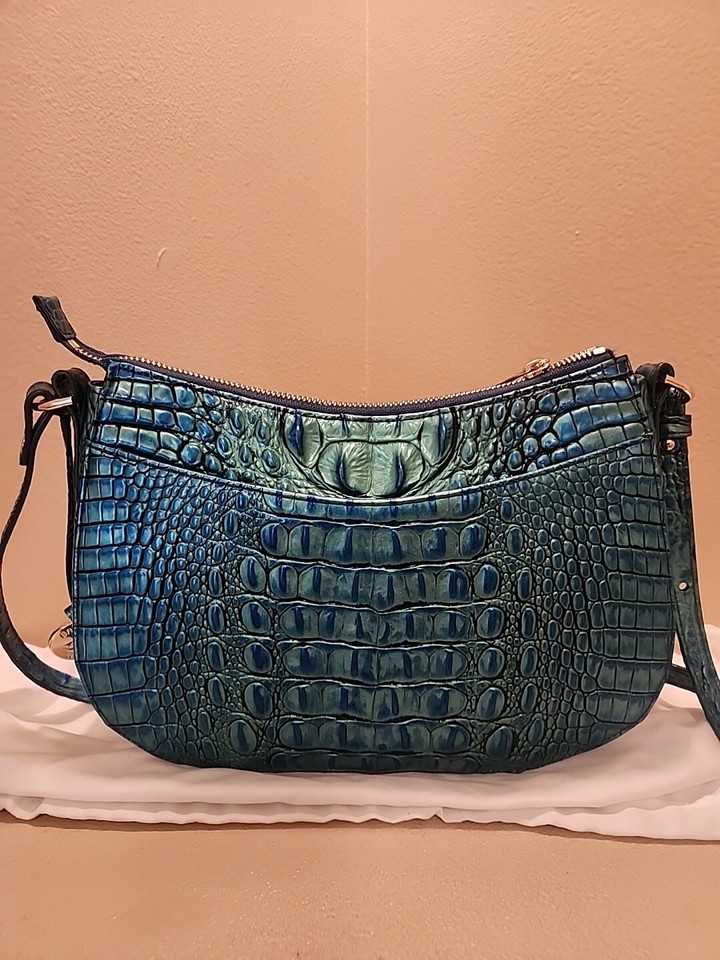 Brahmin Shayna Peacock Melbourne Crossbody Bag eBay