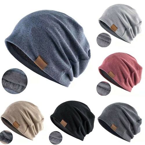 Caldo Inverno Plus Velluto Pile Di Berretto Uomo Donna Sci Cappello | eBay