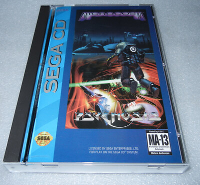 MicrocosM Sega CD Complete Very Good Condition - 100% Authentic Complete