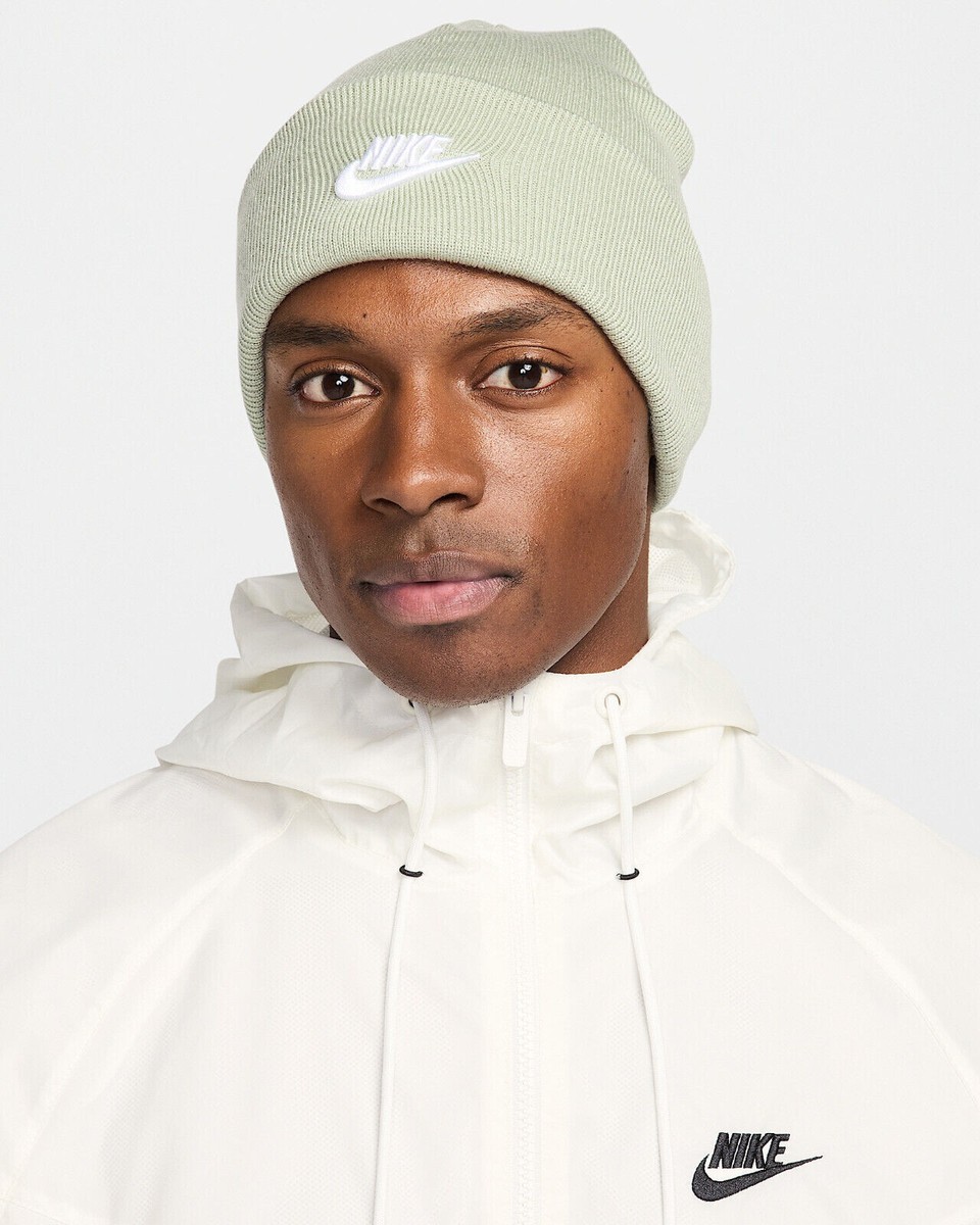 Nike Sportswear Peak Futura Beanie Jade Horizon White One 