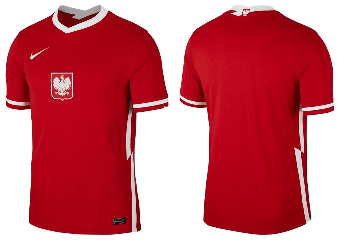 Trikot Nike Polen 2020 2021 EM Away I Auswärts EURO Poland Polska