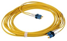 CommScope Fiber Patch Cord 25ft , Jumper, Plenum, TS, 3.0mm, DPLX,SC/SC (New)