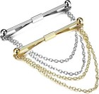 Tie Collar Bar Pin Set for Men Classic Collar Clip Set of 2Tie Collar Bar Pin Se