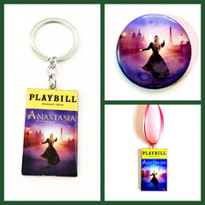 Anastasia Broadway, Keychain, Ornament or Button