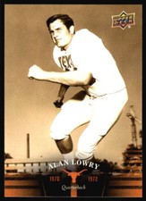 2011 Upper Deck University of Texas Alan Lowry #24 Texas Longhorns