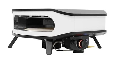 Cozze 17“ Pizzaofen mit drehbaren Pizzastein inkl. Schlauch und Regler