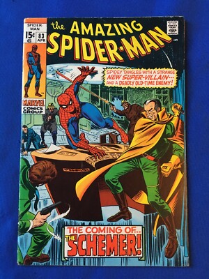 Amazing Spider-Man #83 FN- (5.5) ( Vol 1 1970) 1st app Vanessa Fisk & Schemer (2