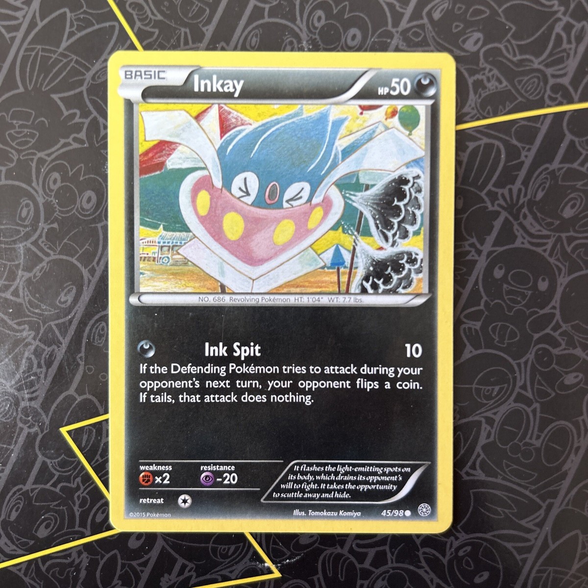inkay pokemon card value Pokmon TCG - INKAY - 93/162 - XY BREAKthrough (2015)