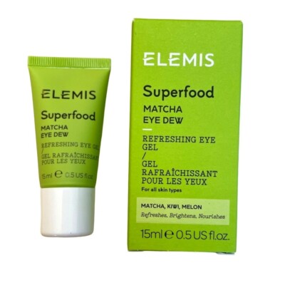 Superfood Matcha Eye Dew Refreshing Eye Gel 0.5 oz. Brightning Nourishing