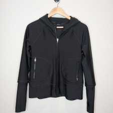 Sweaty Betty Black Utility Hoodie Women's Activewear Jacket Medium