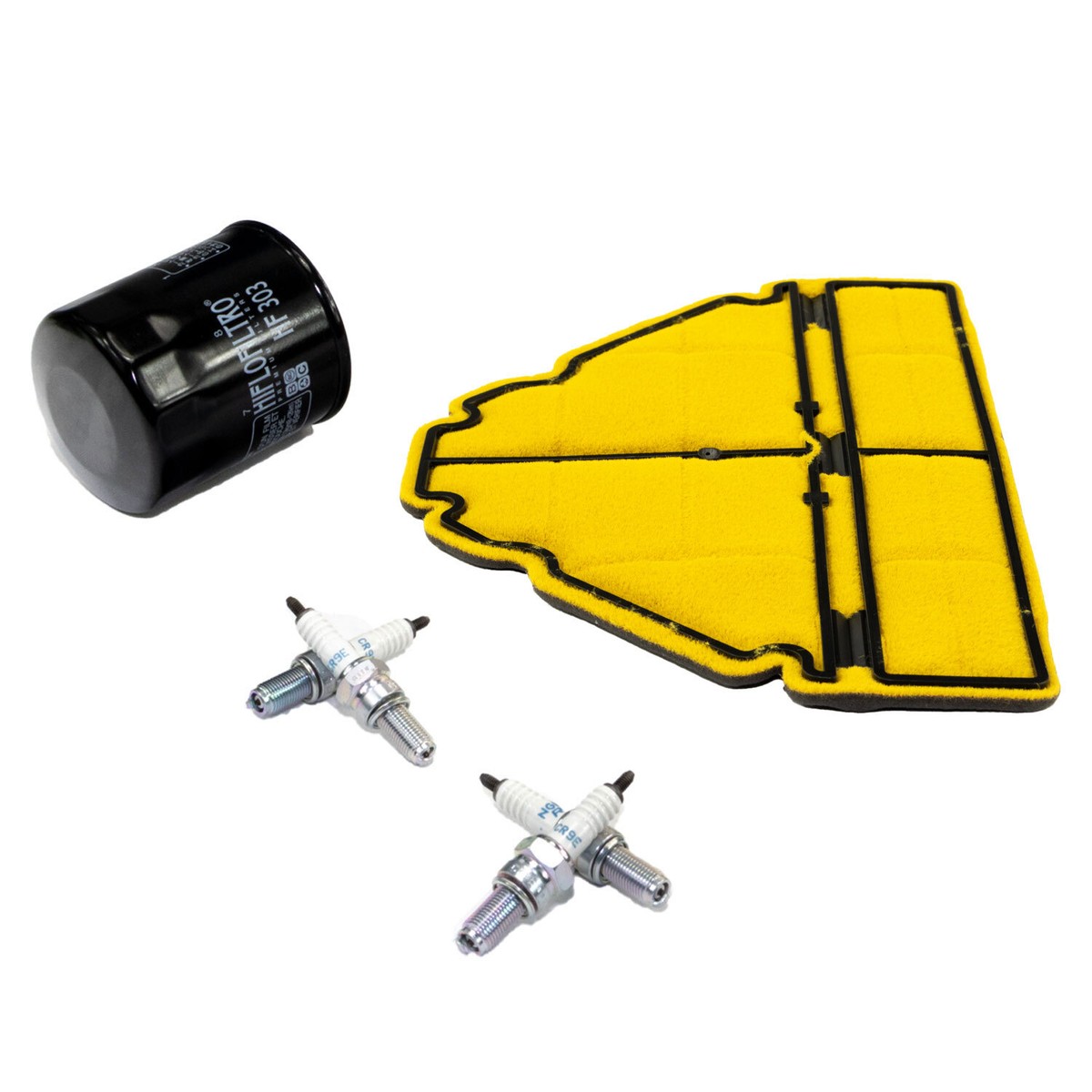 Servicekit Für Yamaha YZF 600 RH Thunder Cat – Luftfilter, Ölfilter & 4 Zündkerzen