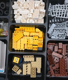 LEGO 3844 Creationary Board Game Complete Set Manual Dice Family Party Game 2010