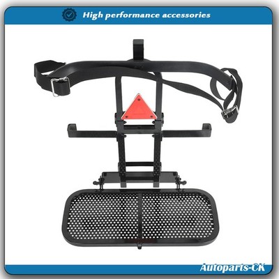 Upgraded Golf Cart Rear Seat Bag Rack For EZGO Club Car Yamaha Foldable Holder