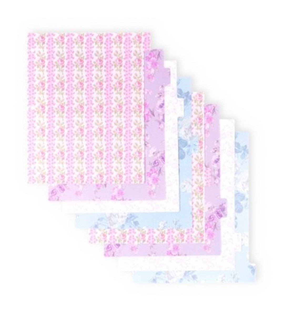 LoveShackFancy x Target Yoobi 8-Tab Plastic Folder Dividers