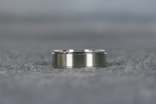 Edelstahl Ring Spinner Ring Drehring 7 mm Uni...