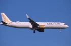 Genuine Aircraftslide/Slide Gulf Air A321-253NX A9C-NA "not cut"