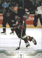 2001-02 Upper Deck #367 Trevor Letowski - HKY
